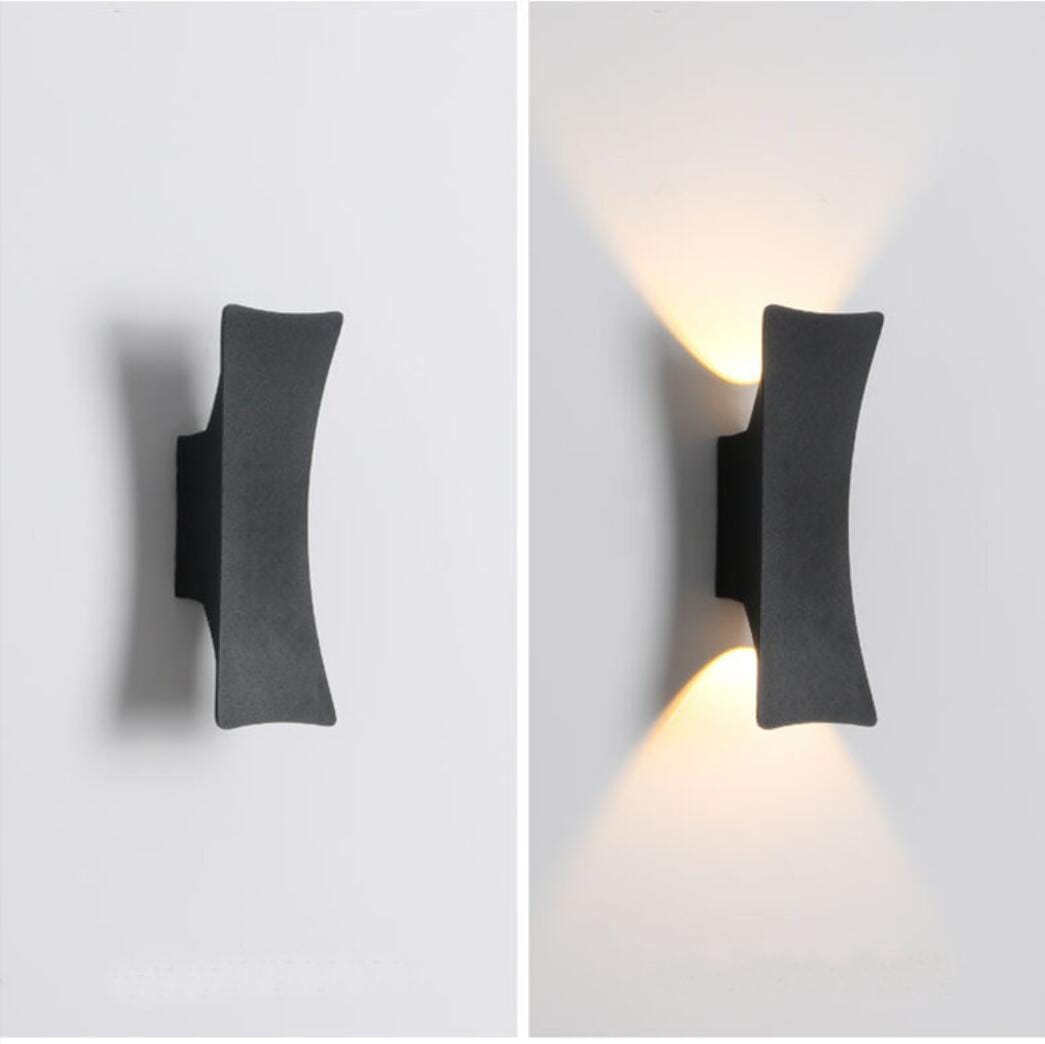 STRALO LED Wandlamp Buiten – IP65 – Warm Wit – Ovaal of Rechthoek – 6W