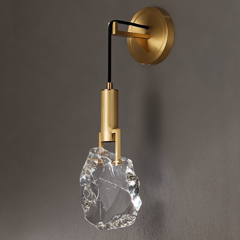 Auréla – Kristallen Wandlamp met Gouden Accent | Luxe LED Verlichting