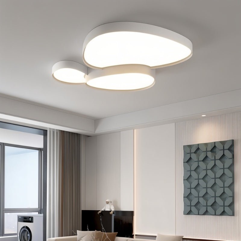 Saidah – Moderne Plafondlamp met Dimbare LED & Afstandsbediening | Minimalistisch Design