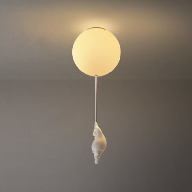 Up – Plafondlamp met Berenballon | Kinderkamer Verlichting | LED | 4 Formaten
