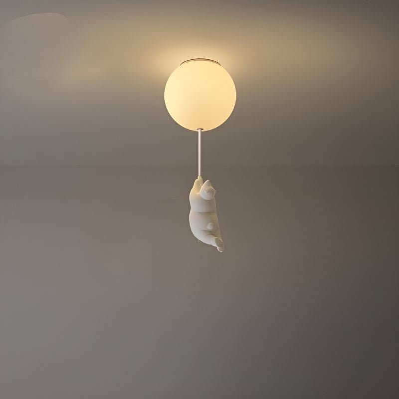 Up – Plafondlamp met Berenballon | Kinderkamer Verlichting | LED | 4 Formaten