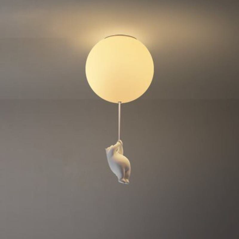 Up – Plafondlamp met Berenballon | Kinderkamer Verlichting | LED | 4 Formaten