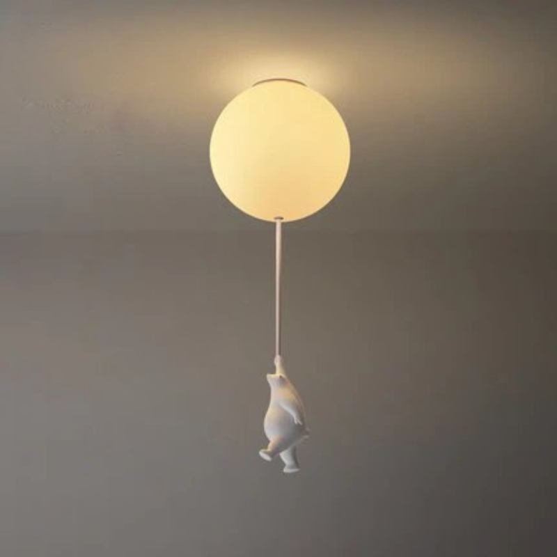 Up – Plafondlamp met Berenballon | Kinderkamer Verlichting | LED | 4 Formaten