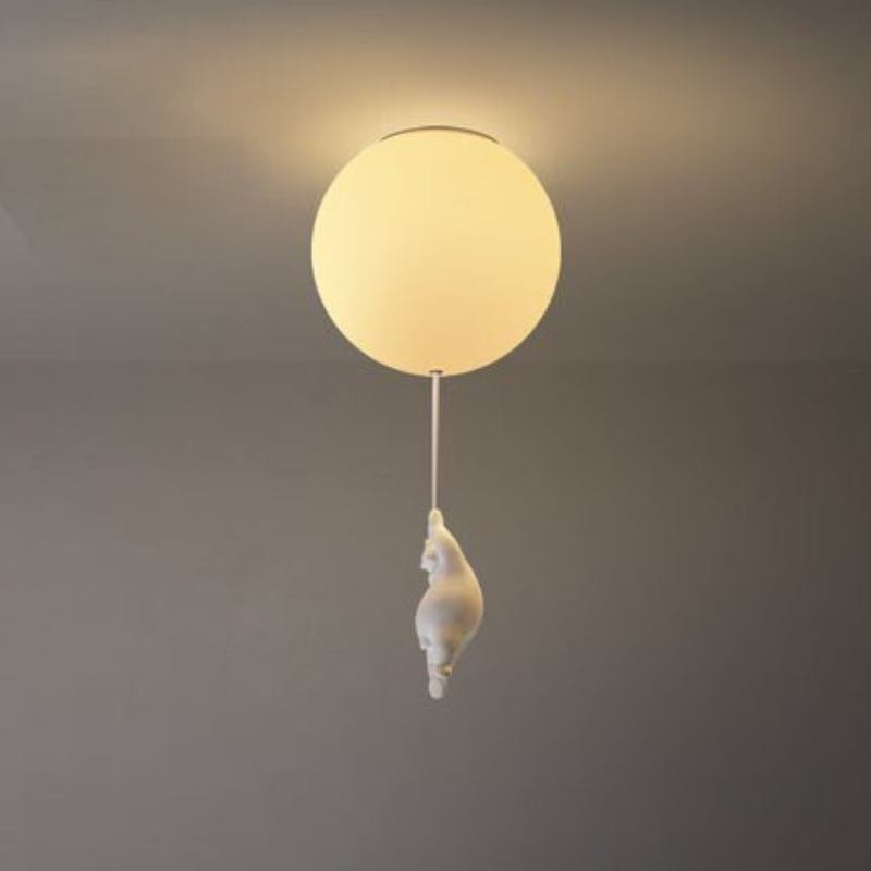 Up – Plafondlamp met Berenballon | Kinderkamer Verlichting | LED | 4 Formaten