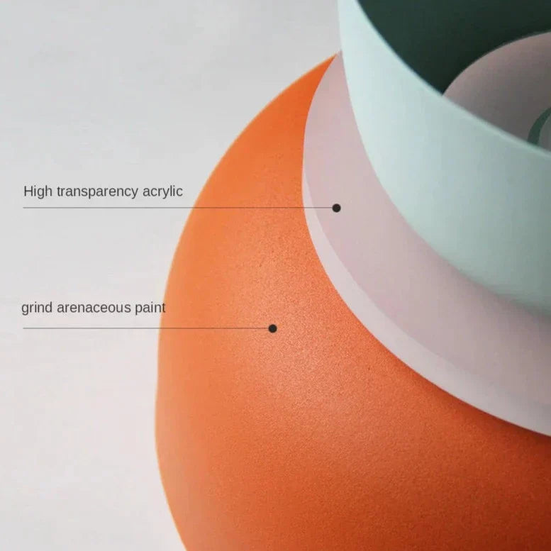 LuminaGlow - Moderne Hanglamp in Scandinavische Macaron Stijl