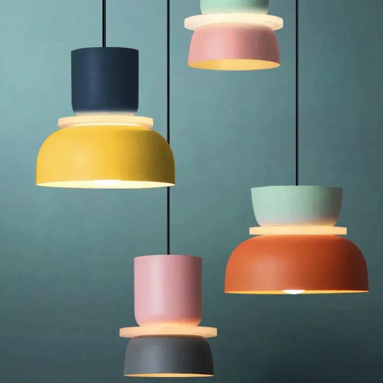 LuminaGlow - Moderne Hanglamp in Scandinavische Macaron Stijl