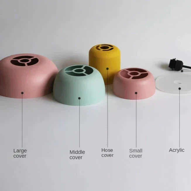 LuminaGlow - Moderne Hanglamp in Scandinavische Macaron Stijl