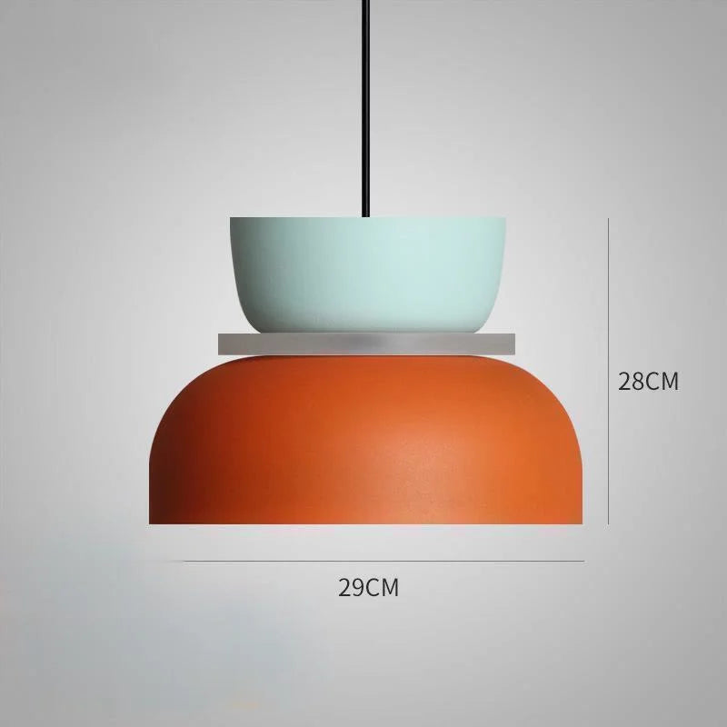 LuminaGlow - Moderne Hanglamp in Scandinavische Macaron Stijl