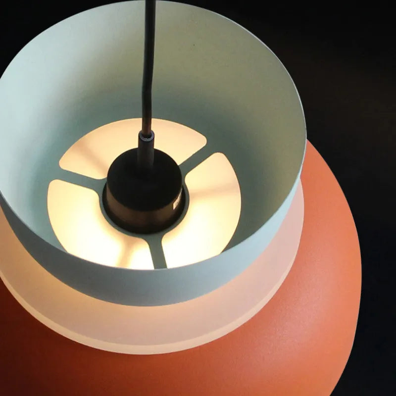 LuminaGlow - Moderne Hanglamp in Scandinavische Macaron Stijl