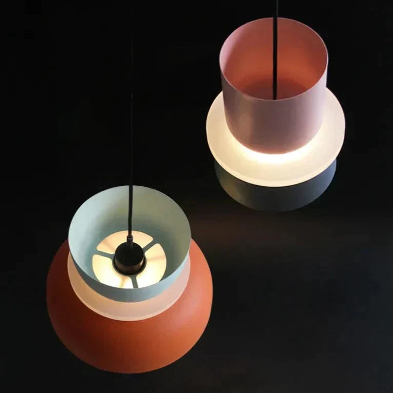 LuminaGlow - Moderne Hanglamp in Scandinavische Macaron Stijl