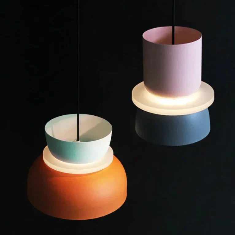 LuminaGlow - Moderne Hanglamp in Scandinavische Macaron Stijl