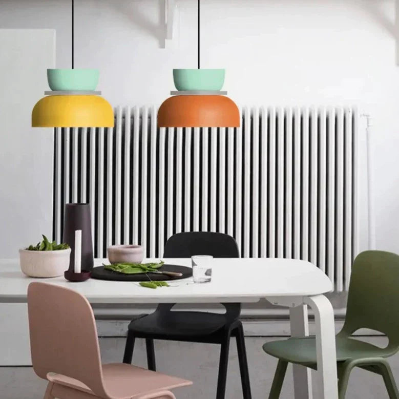 LuminaGlow - Moderne Hanglamp in Scandinavische Macaron Stijl