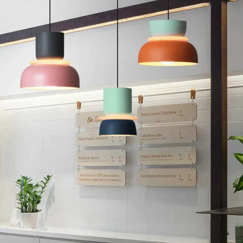 LuminaGlow - Moderne Hanglamp in Scandinavische Macaron Stijl