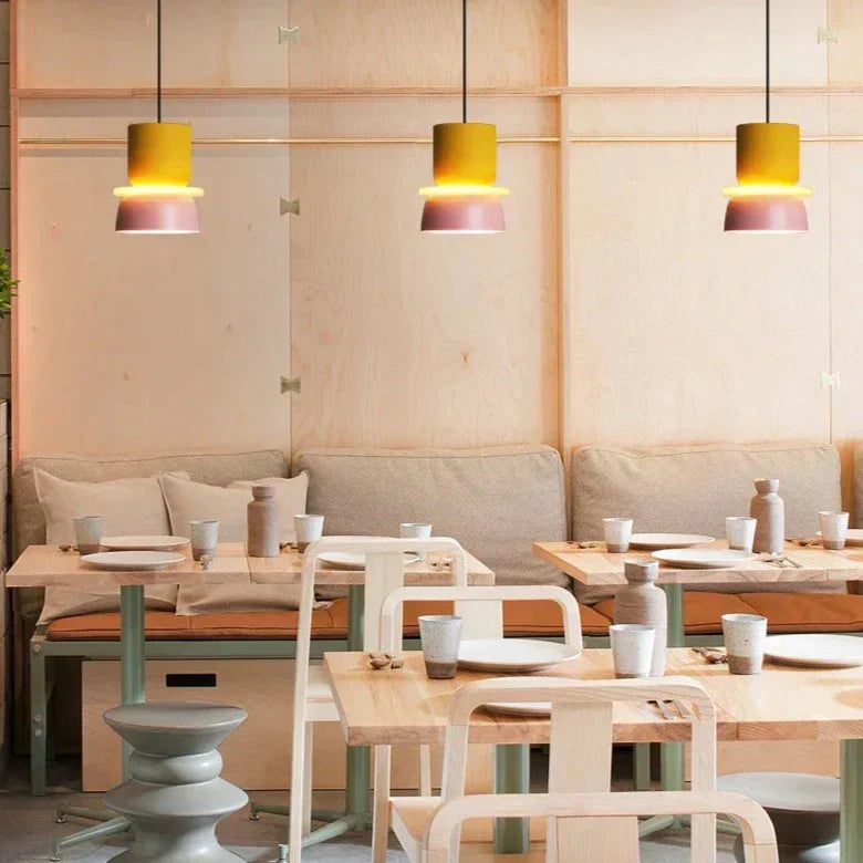 LuminaGlow - Moderne Hanglamp in Scandinavische Macaron Stijl