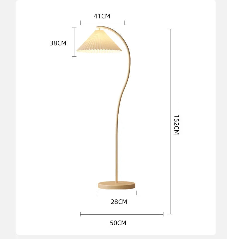 LumiPilar | Moderne LED stoffen vloerlamp