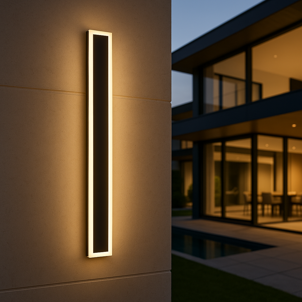 LYNQ Buitenlamp – Moderne LED Wandlamp voor Tuin, Balkon & Terras