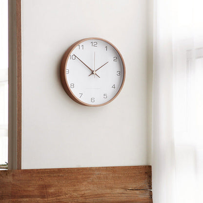 Auralis | Wanddecoratie Houten Klok voor Thuis