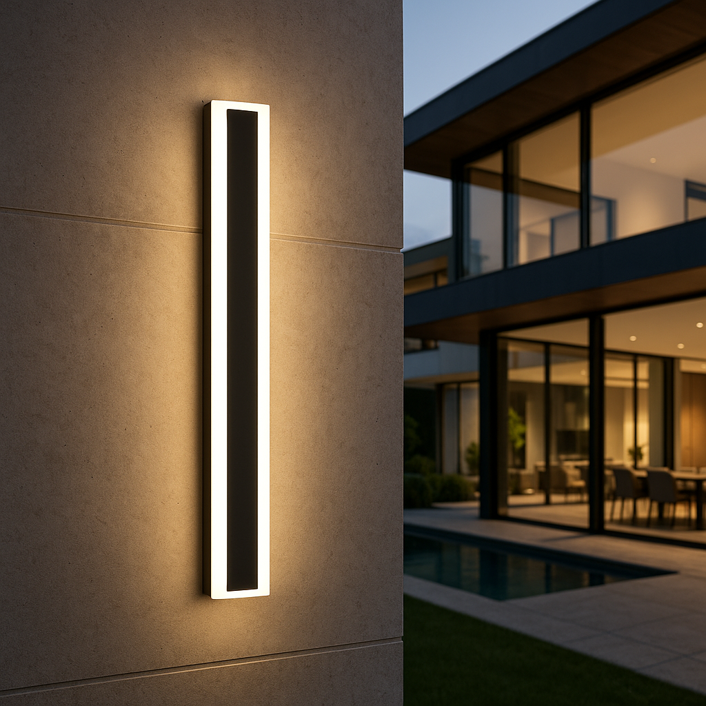 LYNQ Buitenlamp – Moderne LED Wandlamp voor Tuin, Balkon & Terras