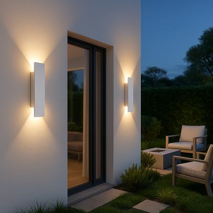 Streamline LED Wandlamp voor Buiten – Weerbestendig IP65 – 4 Maten Beschikbaar