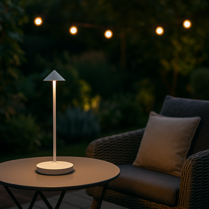 Lumelair | Minimalistische LED Tafellamp - Waterdichte & Dimbare Snoerloze Verlichting