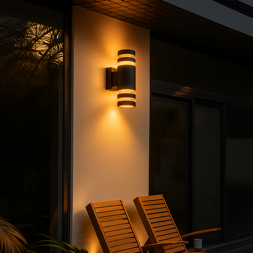 TORCHA | Moderne Wandlamp – Waterdicht Aluminium – Ontwerp door Johnathen Wooley – Voor Binnen & Buiten