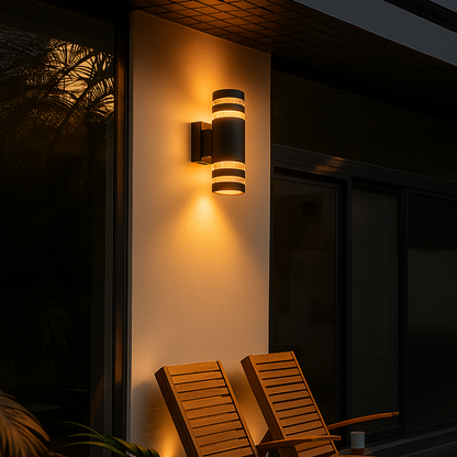 TORCHA | Moderne Wandlamp – Waterdicht Aluminium – Ontwerp door Johnathen Wooley – Voor Binnen & Buiten