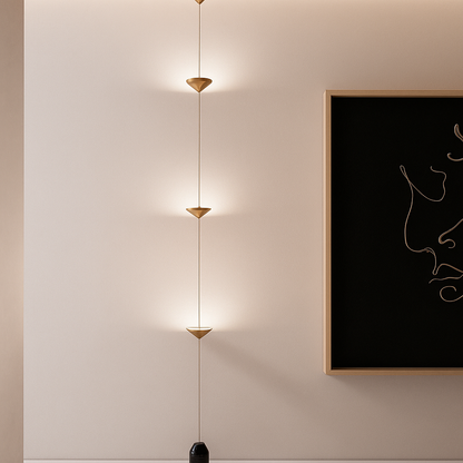 Keilana – Minimalistische Vloer-tot-Plafondlamp