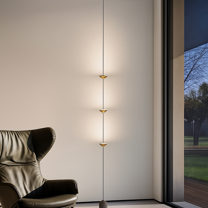 Keilana – Minimalistische Vloer-tot-Plafondlamp