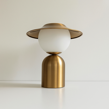 Moctal Tafellamp | Minimalistisch Design met LED Verlichting voor Slaapkamer of Woonkamer