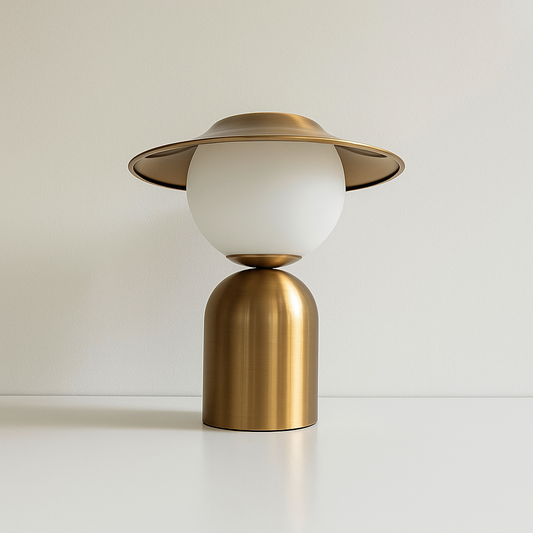 Moctal Tafellamp | Minimalistisch Design met LED Verlichting voor Slaapkamer of Woonkamer