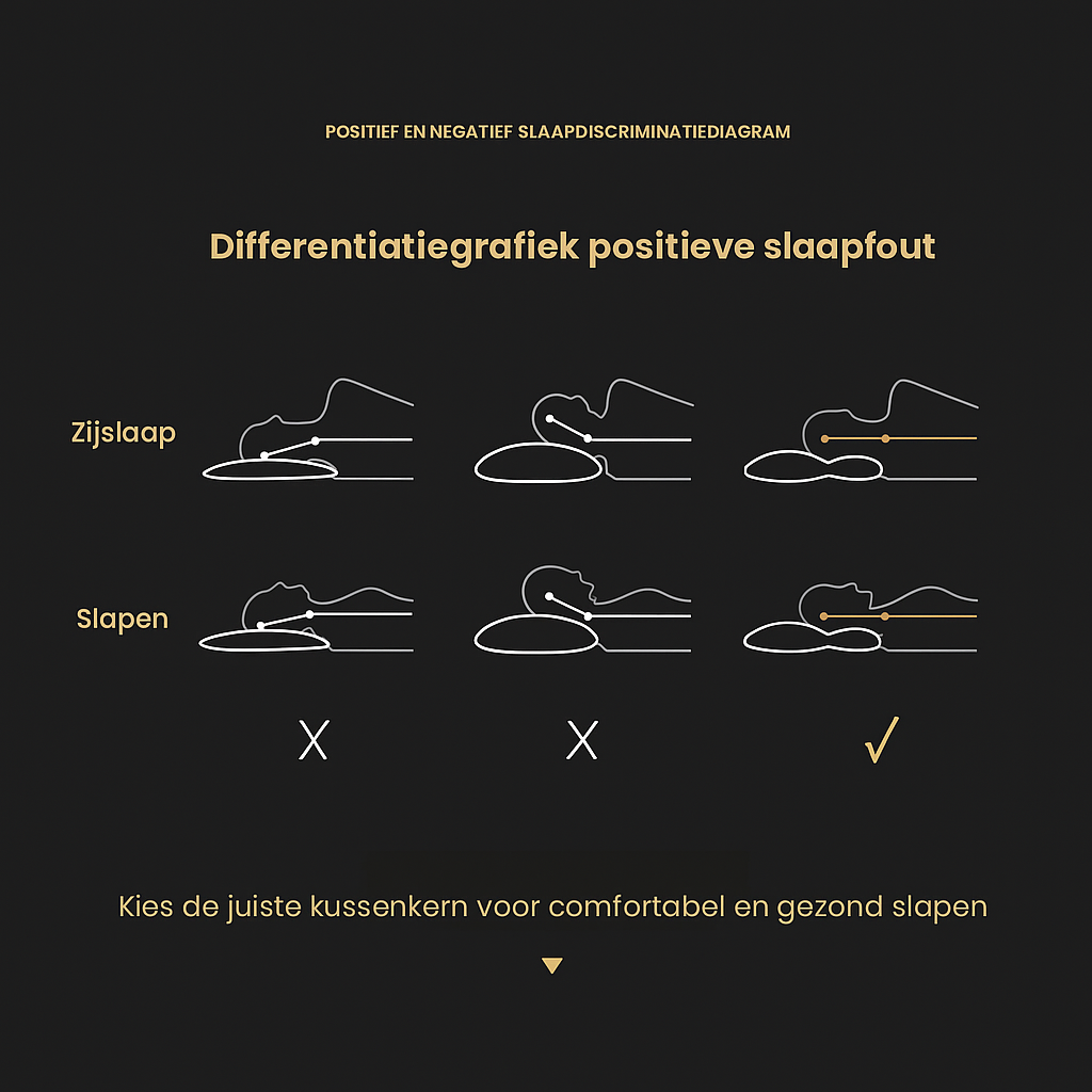 NeckAlign Pro | Orthopedisch & Ergonomisch Hoofdkussen – Met Massagewerking – Soja Vezel – Ademend & Drukverlagend