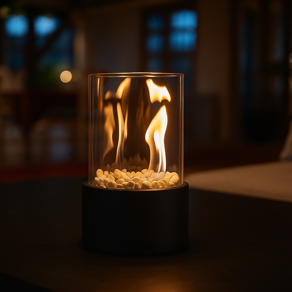CozyFlame – Sfeervolle warmte, zonder rook of gedoe