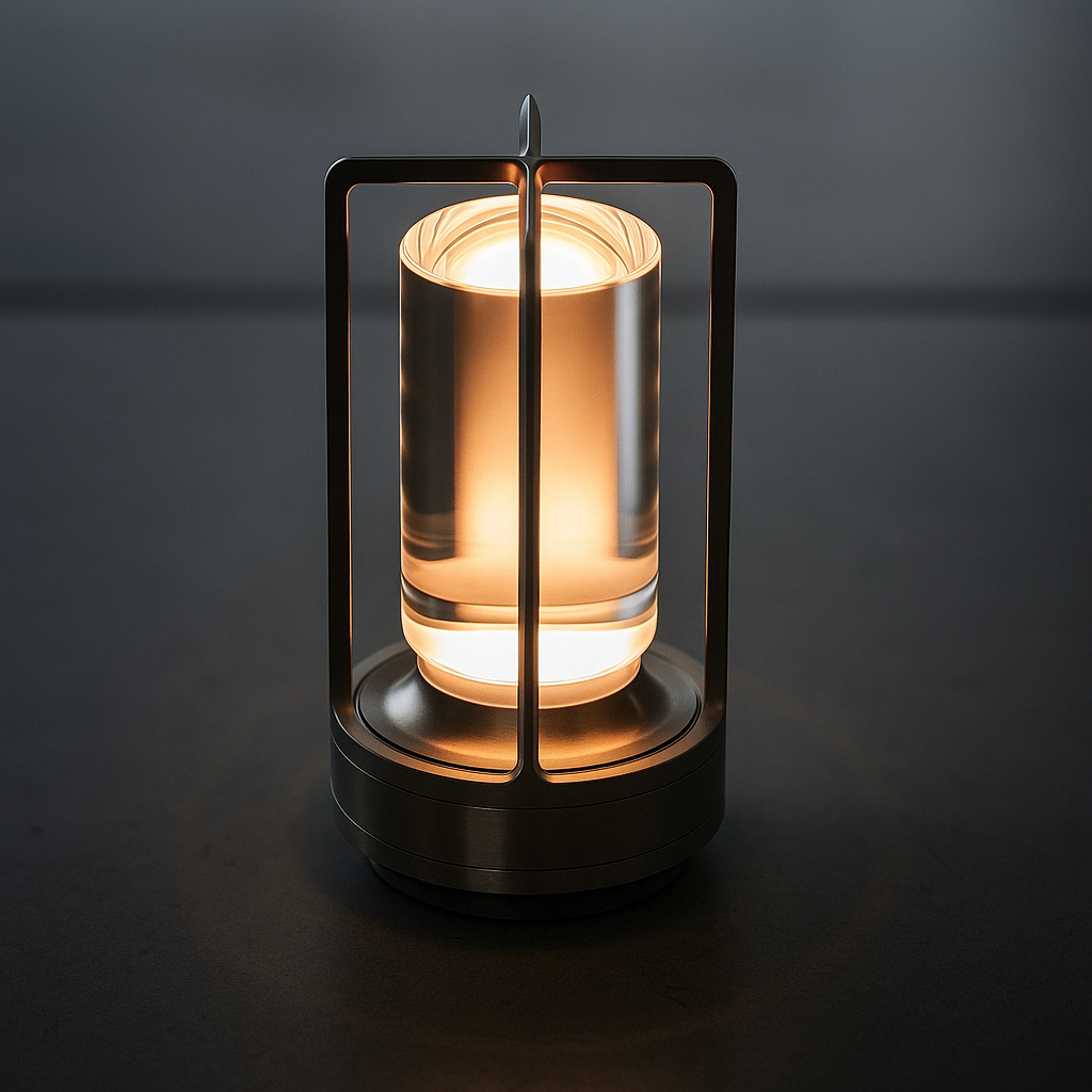 LumenAura | Draadloze LED-Lantaarn met Dimbaar Licht