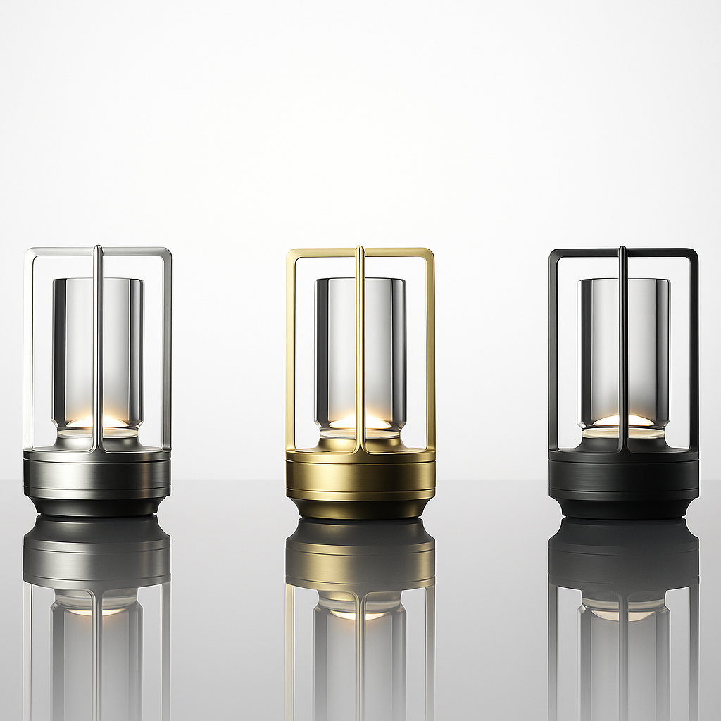 LumenAura | Draadloze LED-Lantaarn met Dimbaar Licht