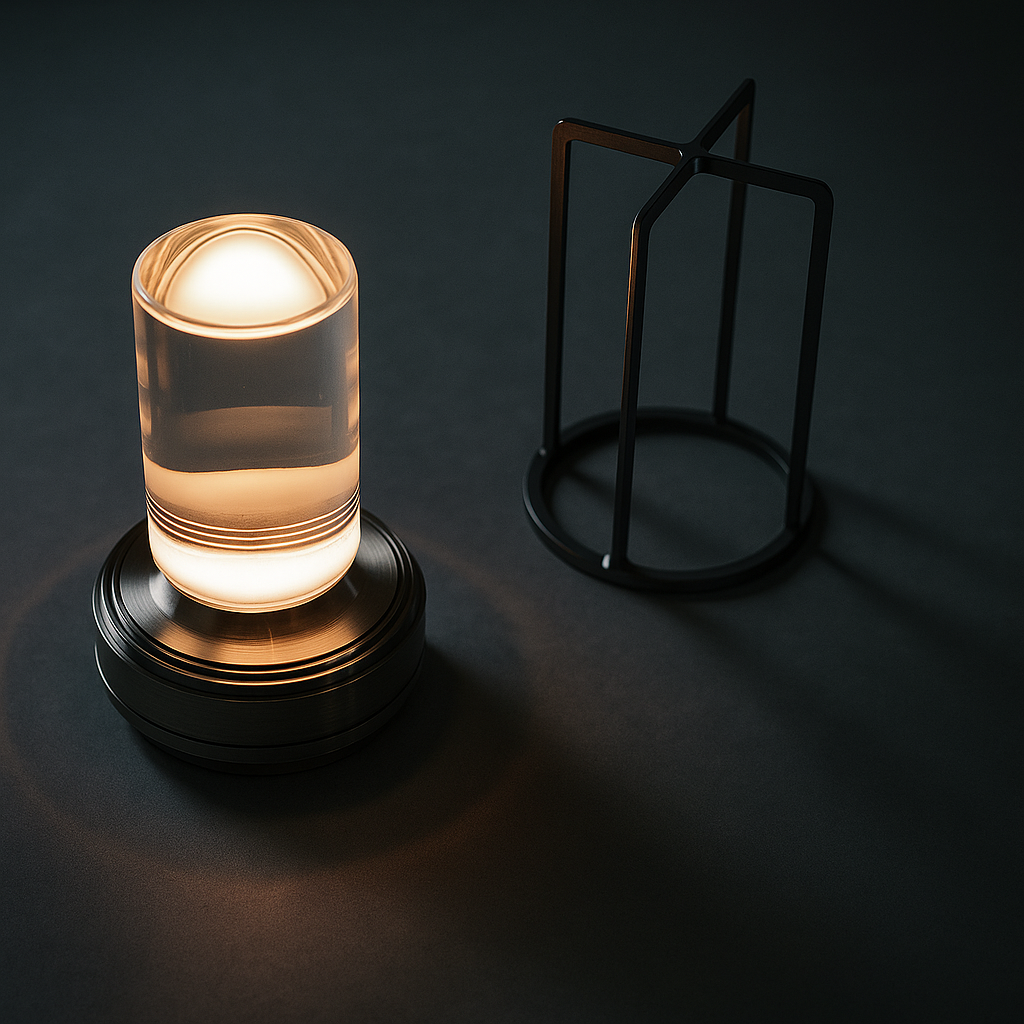 LumenAura | Draadloze LED-Lantaarn met Dimbaar Licht