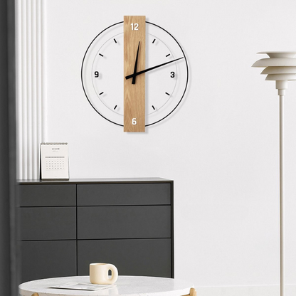 Aurra - Grote Stille Wandklok Voor Woonkamer