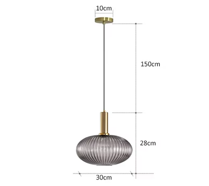 Gekleurde ophanging