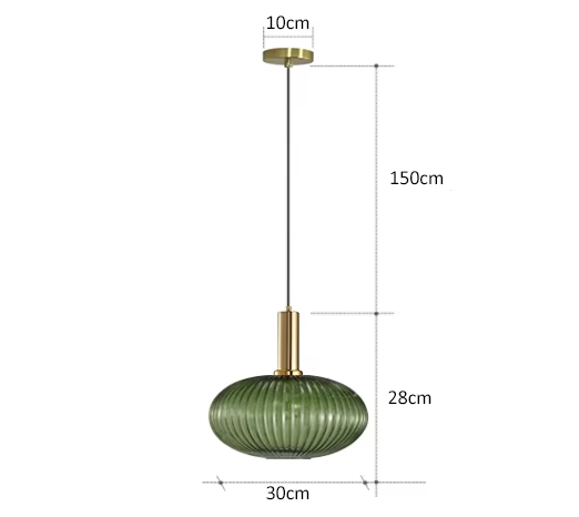 Gekleurde ophanging