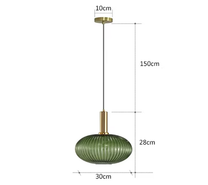 Gekleurde ophanging