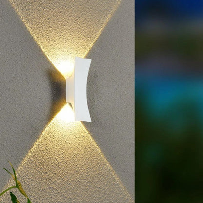 STRALO LED Wandlamp Buiten – IP65 – Warm Wit – Ovaal of Rechthoek – 6W