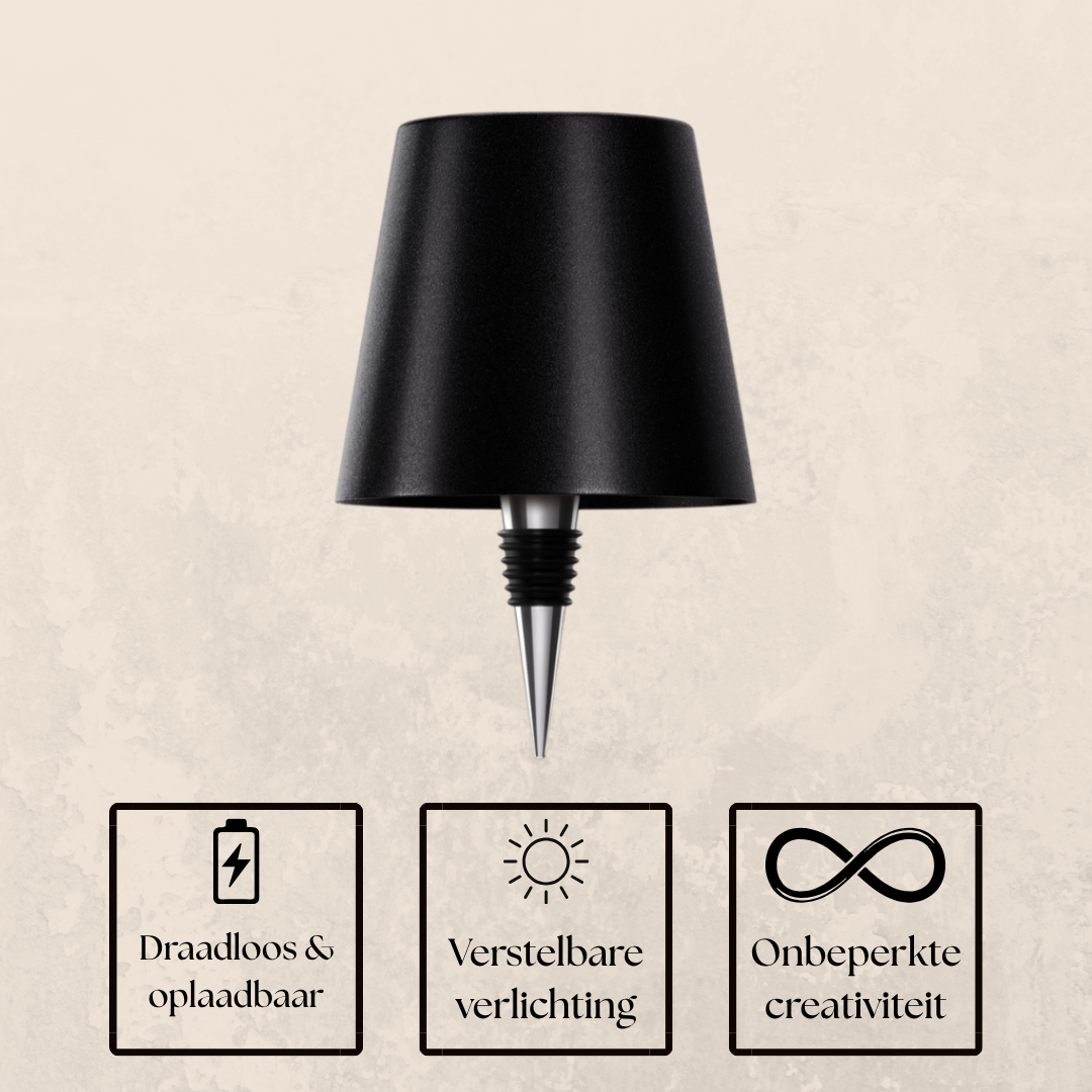 Bottla | LED Flessenlamp – Maak van elke fles een lichtobject