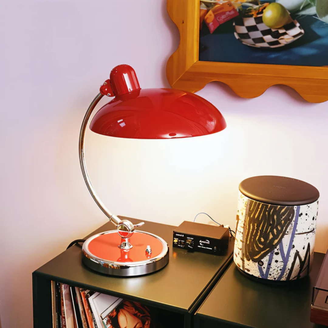 LumoRetro | Verstelbare Vintage LED Tafellamp – Warm Licht & Tijdloos Design
