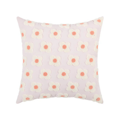 Mera | Bloemige Kussenhoes – 45x45 cm – Elegant & Wasbaar