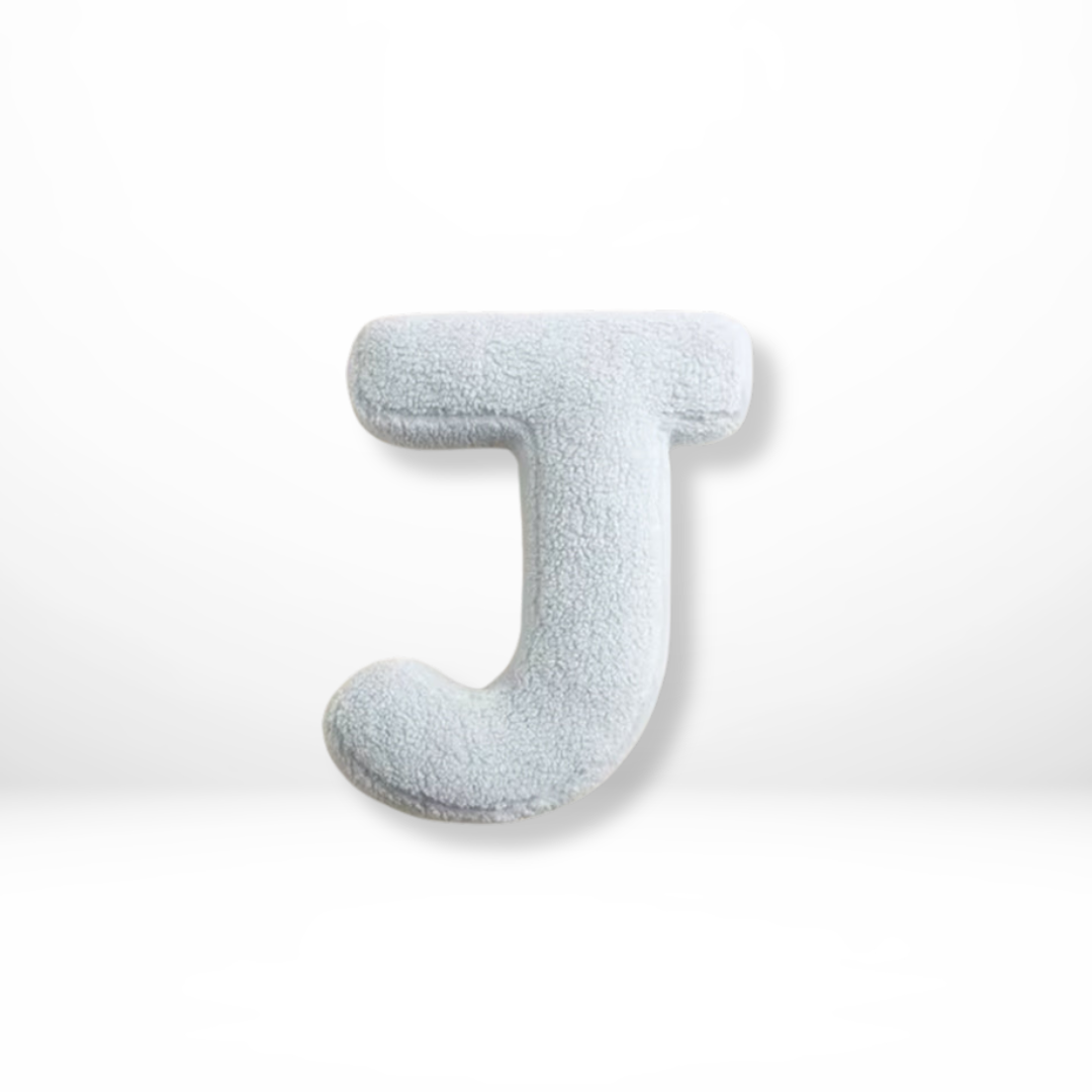 LettraLuxe | Fluwelen Letterkussen – A t/m Z