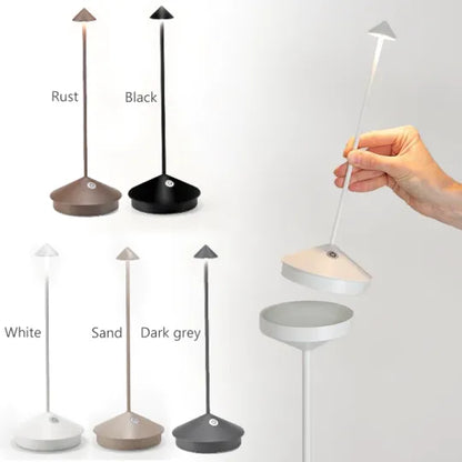 Lumelair | Minimalistische LED Tafellamp - Waterdichte & Dimbare Snoerloze Verlichting