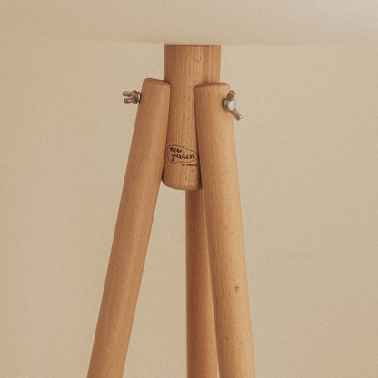 Staande Lamp – Stijlvolle Houten Vloerlamp