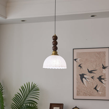 LUNARIAH Hanglamp – Handgemaakt Design in Glas, Hout & Keramiek – In 4 Modellen