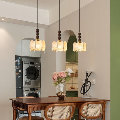 LUNARIAH Hanglamp – Handgemaakt Design in Glas, Hout & Keramiek – In 4 Modellen