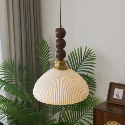 LUNARIAH Hanglamp – Handgemaakt Design in Glas, Hout & Keramiek – In 4 Modellen