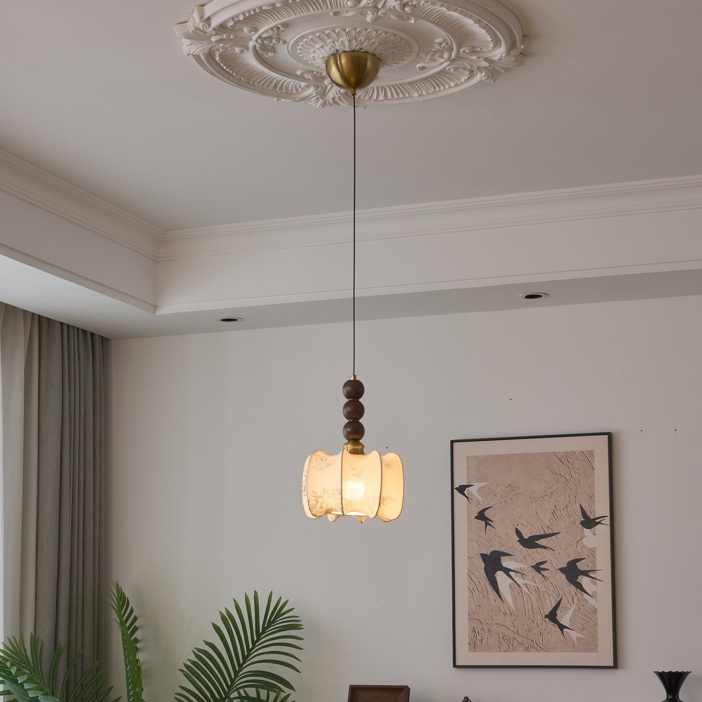 LUNARIAH Hanglamp – Handgemaakt Design in Glas, Hout & Keramiek – In 4 Modellen